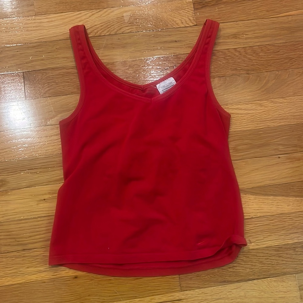 Red Nike Tanktop